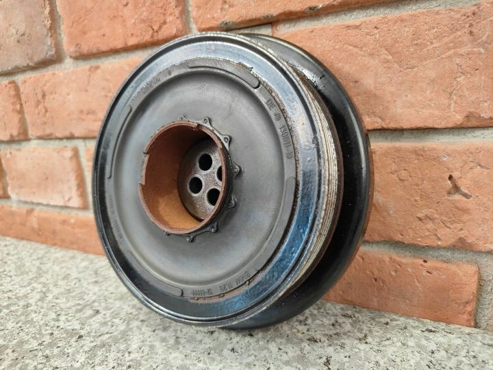 BMW F01 F07 F30 F10 F15 F25 3.0D N57 - шкив гаситель колебаний - 8511321, фото 4