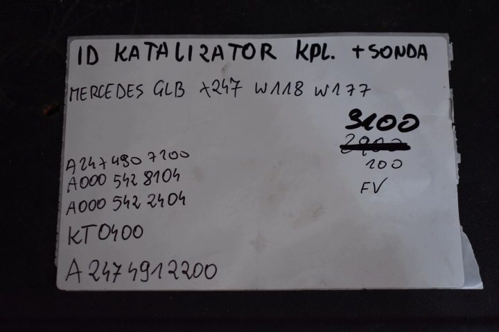 ИДЕАЛЬНЫЙ КАТАЛИЗАТОР КОМПЛ. + ЗОНД MERCEDES GLB X247 W118 W177 1, фото 7