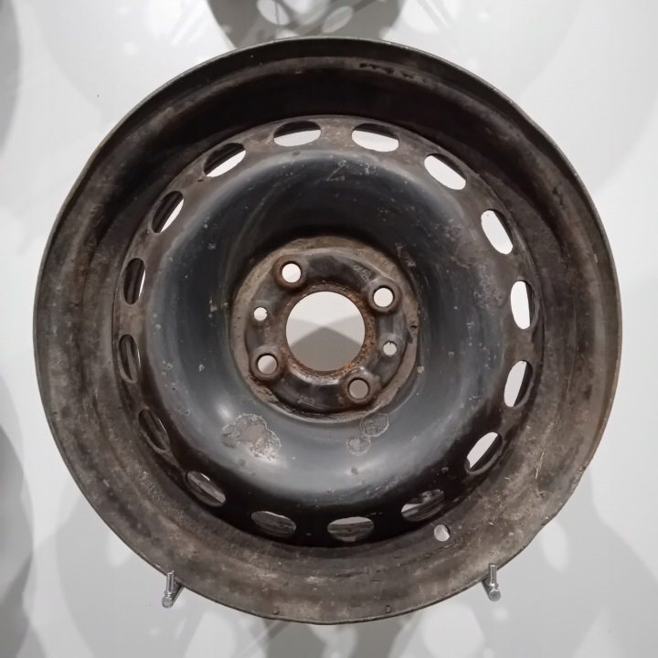 4× Штампованный диск Fiat OE Panda 5.0" x 14" 4x98 ET 35, фото 3