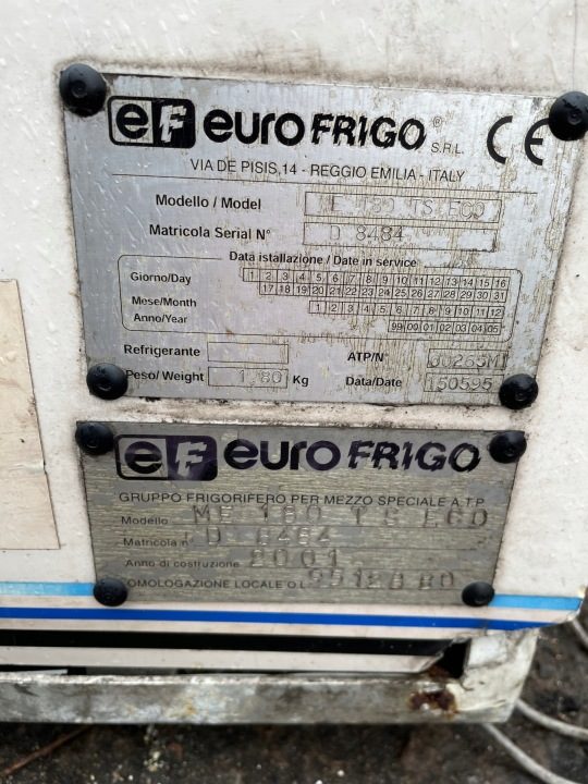 РЕФРИЖЕРАТОР АВТОМОБИЛЬНЫЙ EUROFRIGO ME 180 TS ECO ПИТАНИЕ STACJONARNE, фото 2