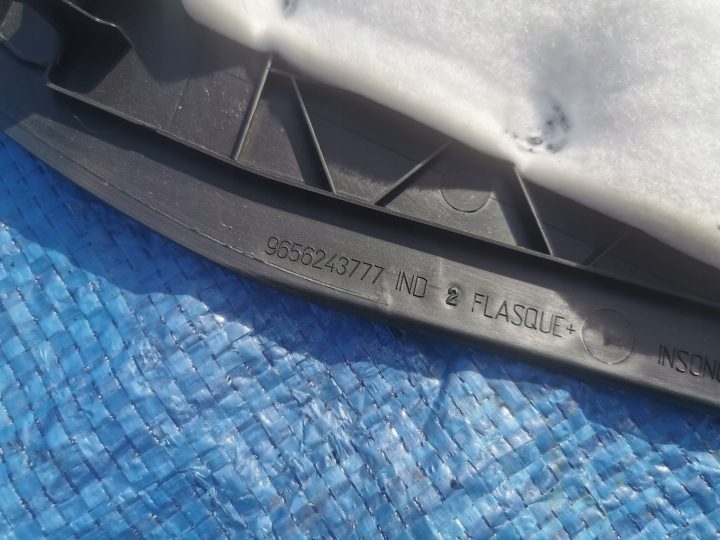 Заглушка панели консоли Peugeot OE 9656243777, фото 4