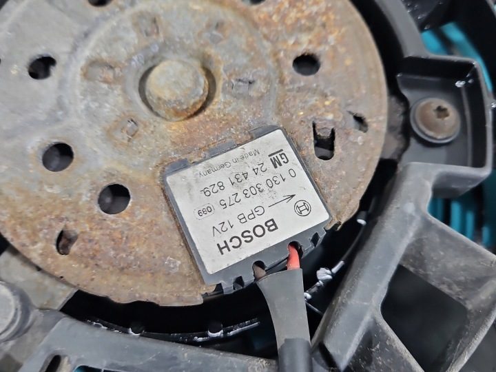 ВЕНТИЛЯТОР КОНДИЦИОНЕРА OPEL ZAFIRA A 0130303275 24431829 2.0 DTI, фото 2
