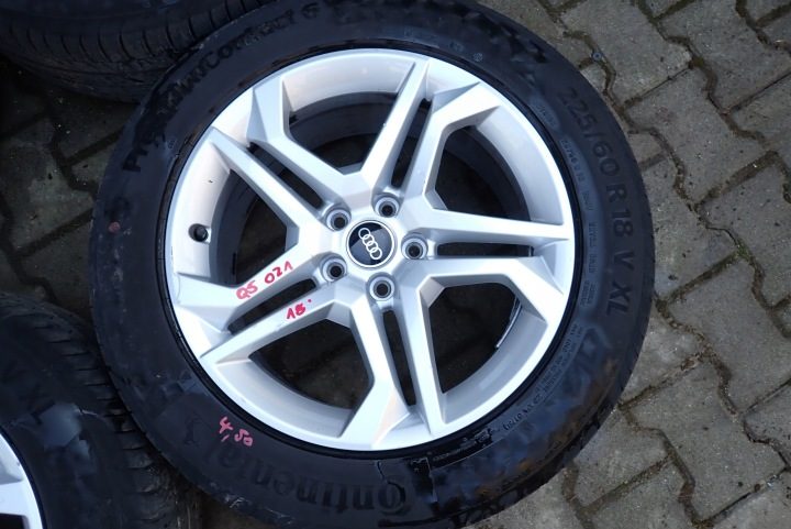 КОЛЕСА ДИСКИ ШИНЫ AUDI Q5 80A РЕСТАЙЛИНГ 225/60/18 CONTINENTAL ЛЕТО, фото 3