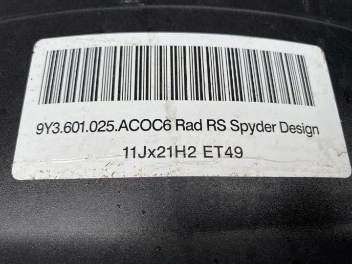Литой диск Porsche OE 9Y3601025AC 11.0" x 21" 5x130 ET 49, фото 9