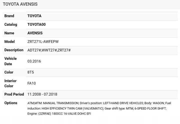 TOYOTA AVENSIS VERSO ДВИГАТЕЛЬ 1.8 2ZR-FAE 2ZRFAE 170 тыс. км, фото 7