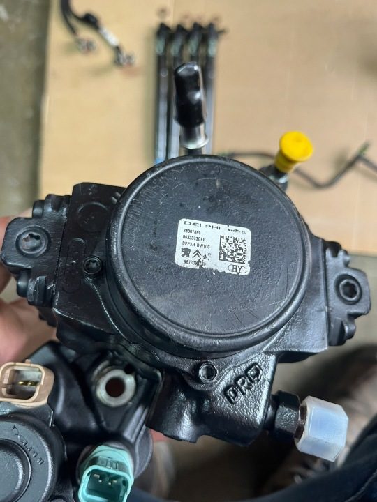 Комплект форсунки топливный насос Peugeot 508 2.0 гибрид 9678086680 28307889, фото 11