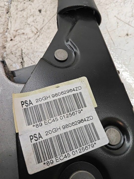 CITROEN DS3 2017 г. РЕСТАЙЛИНГ 1.2B РЫЧАГ РУЧНОГО ТОРМОЗА 98062964ZD, фото 4