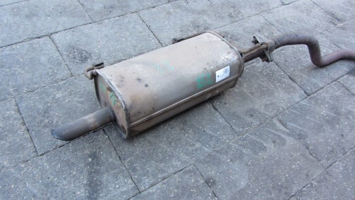 NISSAN PULSAR ГЛУШИТЕЛЬ В СБОРЕ 13-18, фото 2