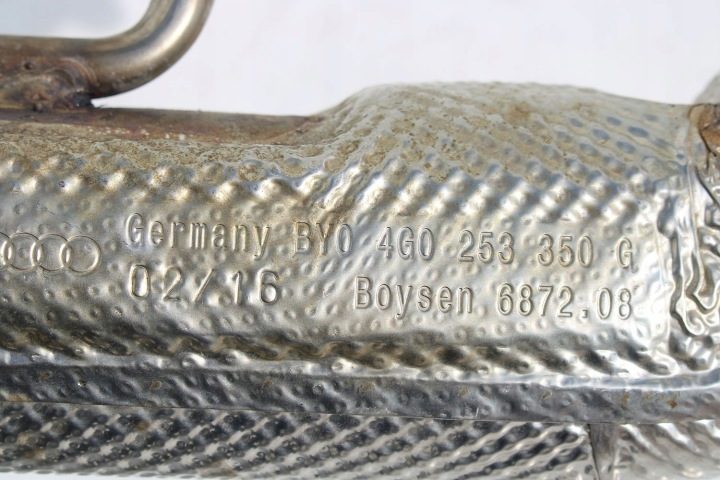 AUDI A4 A5 A6 Q5 ВЫХЛОПНАЯ ТРУБА 2.0 TDI 4G0253350G BOYSEN 4G0 253 350 г 8K, фото 3