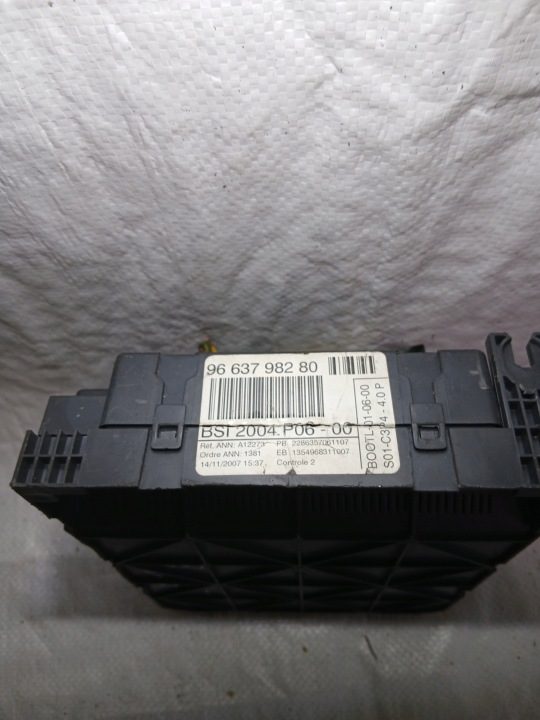 Модуль BSI Peugeot 206 1.4HDI 9663798280, фото 4