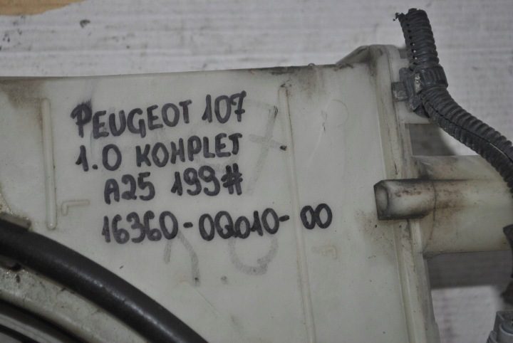 Вентилятор радиатора комплект Peugeot 107 1.0 163600Q010, фото 4
