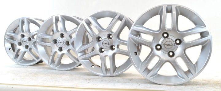 4× Литой диск Opel OE GM SQ 6.0" x 15" 4x100 ET 49, фото 1