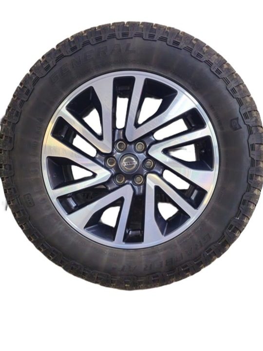 Комплект колес Nissan Navara 7x18 6x114,3 ET45 255/60R18 General AT3, фото 4