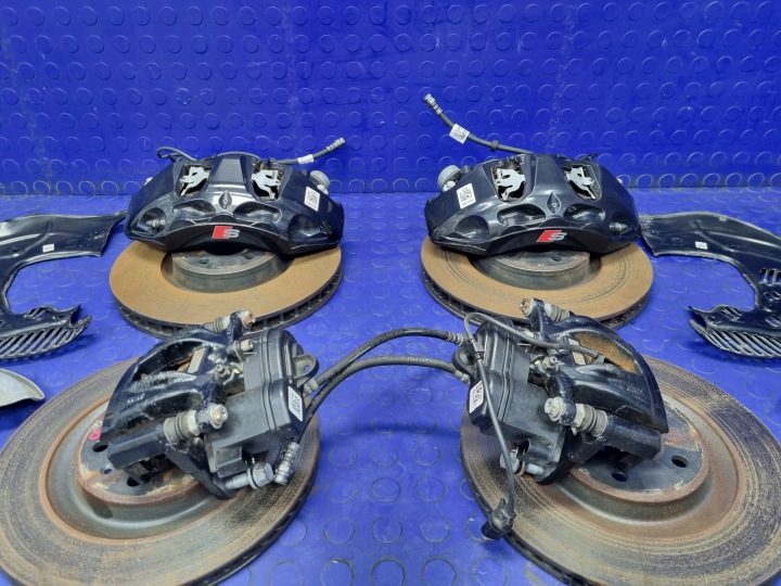 КОМПЛЕКТ HAMULCY ПЕРЕДНИЙ ЗАДНИЙ СВАП AUDI S4 B9 S5 F5 ОРИГИНАЛ 8W0615106ED, фото 11