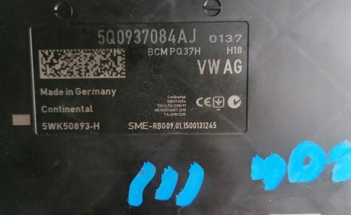 Блок комфорта SEAT OE 5Q0937084AJ, фото 2