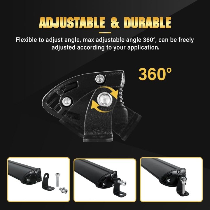 LED Молдинг световой свет для автомобилей 4x4 фонарь 81.3 см 150 Вт RIGIDON, фото 4