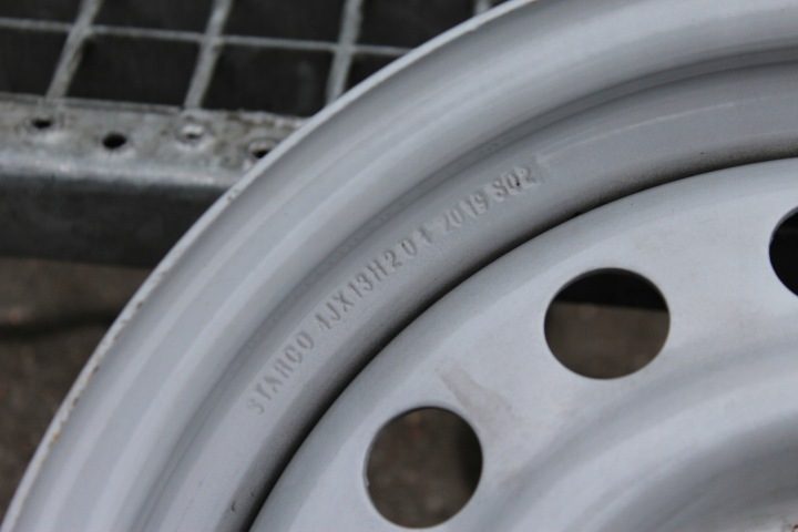 1x ШТАМПОВАННЫЙ ДИСК 13" 4x100 4,0J ET30 ПРИЦЕП ЭВАКУАТОР, фото 3