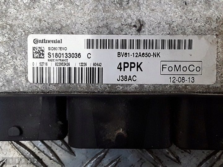 2012 Ford Focus ЭБУ bv6112a650nk, фото 2