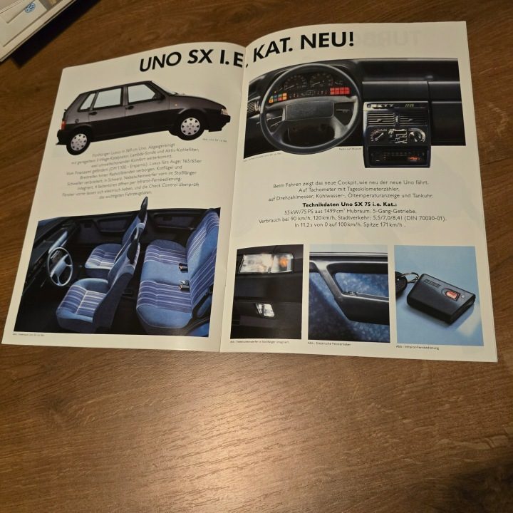 Fiat Uno też Uno Турбо 1990, фото 10