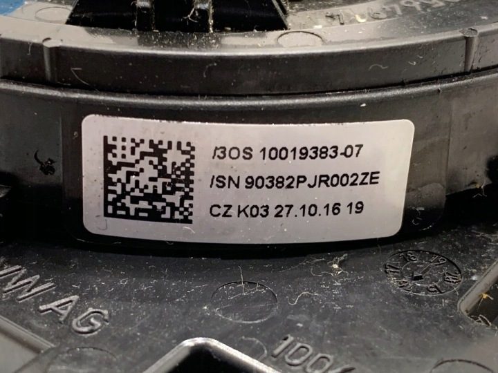 ШЛЕЙФ AIRBAG VW GOLF VII 5Q0953549F Хэтчбек, фото 5