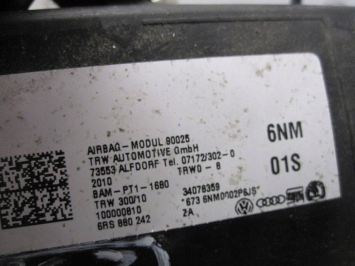 VW Polo V 11 г. Подушка безопасности сиденья 6RS880242, фото 4