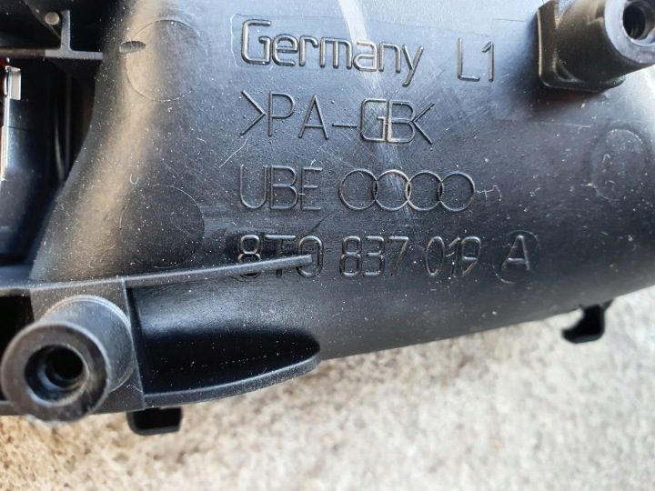 Audi A5 КУПЕ КАБРИОЛЕТ ручка внутренняя черная левая передняя 8T0837019A, фото 3