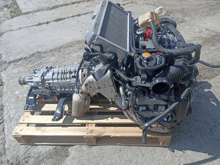 SUBARU IMPREZA WRX STI ДВИГАТЕЛЬ 2.5 бензин EJ257 + КОРОБКА ПЕРЕДАЧ TY856UG1KA, фото 3