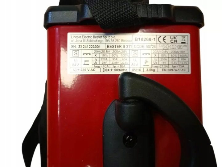 Сварочный инвертор elektrodowa MMA/РЕСТАЙЛИНГ TIG Lincoln Electric Bester S 211, фото 4