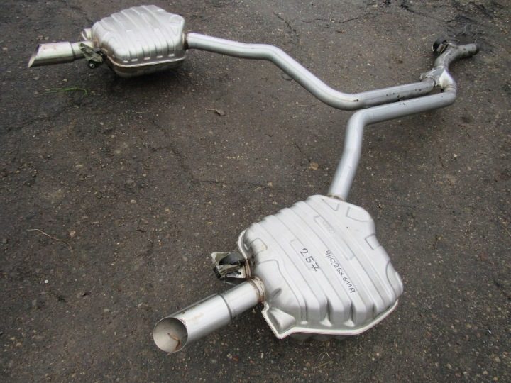 Глушители końcowe выхлопа Audi A8 S8 D4 4H 4.2 TDI 4H0253611A, фото 11