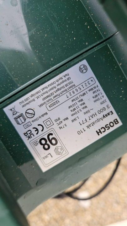 Bosch Мойка высокого давления EasyAquatak 110 1300W 110 бар, фото 2