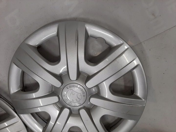 4× Колпак Skoda OE Оригинальный 14" серебристый, фото 10