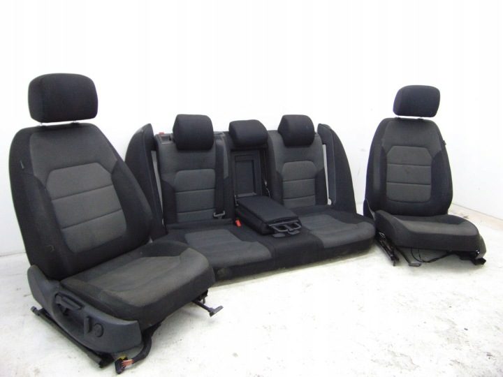 КОМПЛ. СИДЕНЬЯ ДИВАН ОБИВКА VW PASSAT B7 СЕДАН 12 г., фото 4