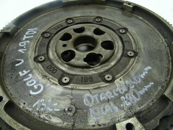 VW Golf V 03-08 1.9 TDI двухмассовый маховик Sachs, фото 3