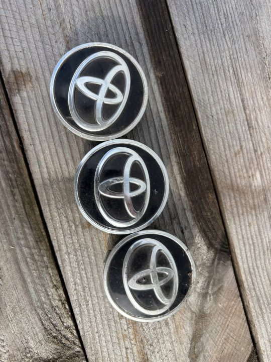 Крышка колпачок диска 62 мм Toyota графит, фото 1