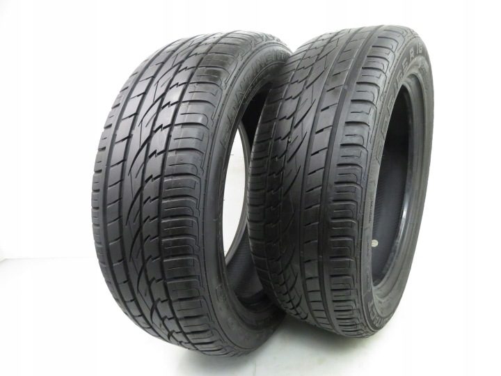 2× Шина летняя Continental CrossContact UHP 225/55R18 98 В защита диска, фото 1