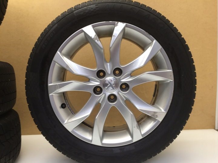 Peugeot 508 I 2010- колеса алюминиевые литые диски зима зимняя 215/55/17 R17, фото 4