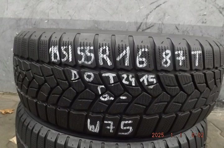 2× Шина зимняя Firestone Winterhawk 3 195/55R16 87 т сцепление на снегу (3PMSF), фото 5