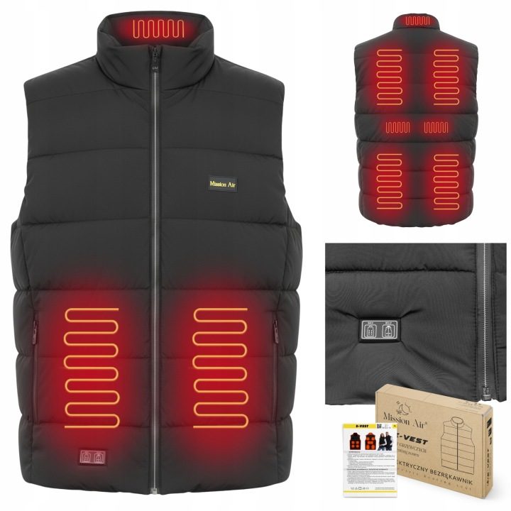 Mission AIR жилет мужской E-VEST черный, фото 1