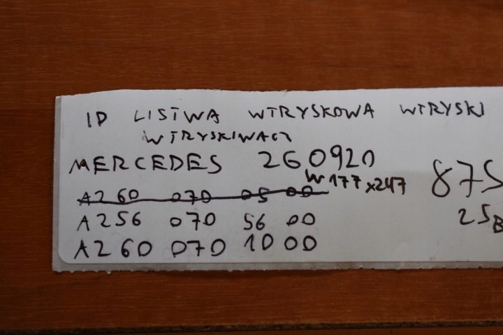 ИДЕАЛЬНАЯ ТОПЛИВНАЯ РАМПА ФОРСУНКИ MERCEDES 260920 W177 X247 1, фото 5