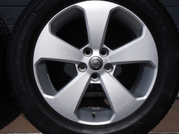 Колеса алюминиевые зимние 17 5x105 OE Opel Mokka Mokka X TPMS +7 мм, фото 5