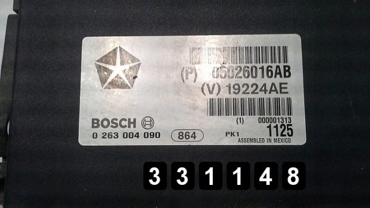 2006 Jeep Grand Cherokee ЭБУ 0263004090, фото 2