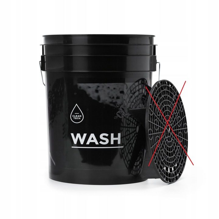 Wiadro CleanTech Company черный 20L, фото 1