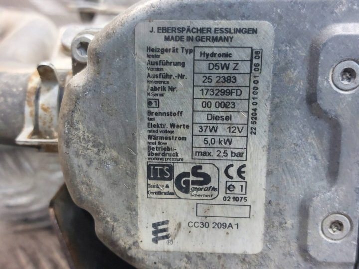 WEBASTO АВТОНОМНЫЙ ОТОПИТЕЛЬ MAZDA 5 I CR 2.0 CD HYDRONIC D5W Z, фото 2