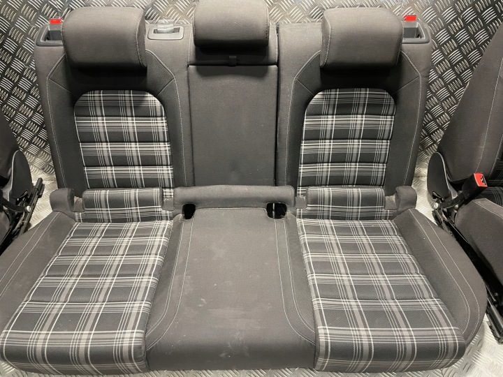СИДЕНЬЯ С ПОДОГРЕВОМ ДИВАН ОБШИВКИ САЛОН VW VOLKSWAGEN GOLF VII GTD ХЭТЧБЕК, фото 9