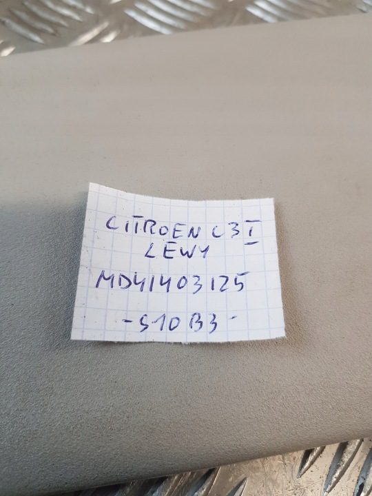 КОЗЫРЕК ЛЕВЫЙ ВОДИТЕЛЯ CITROEN C3 I 04 г.-, фото 14