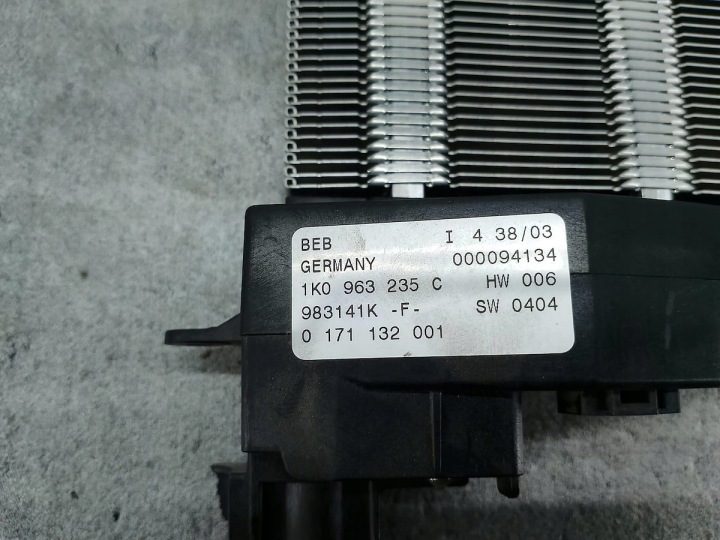 Отопитель электрический VW Golf V 1K0963235C 1.9 TDI, фото 7