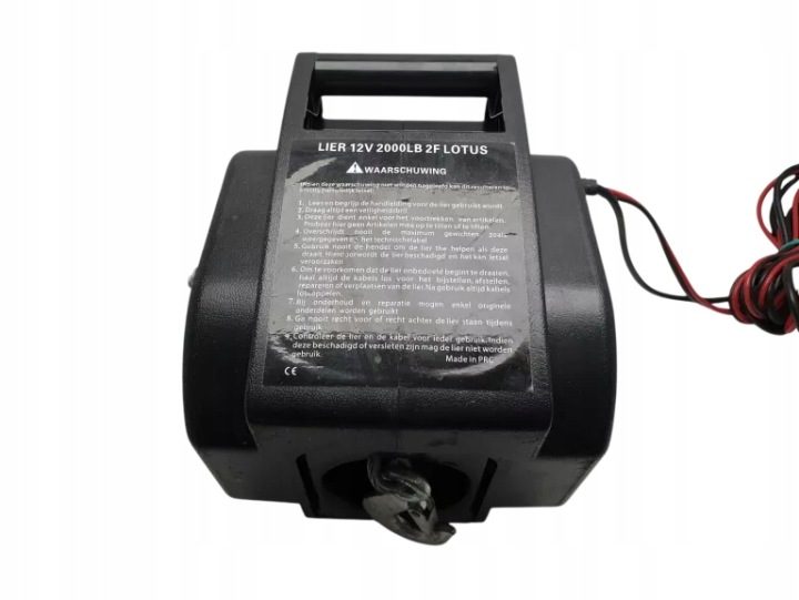 Geko G81706 лебедка электрическая переносная 12V 2000LB, фото 2