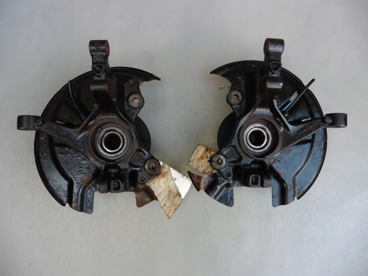 Поворотный кулак со ступицей левый передний Ford B-MAX 1,0 EC0BOOST 12-17R, фото 2