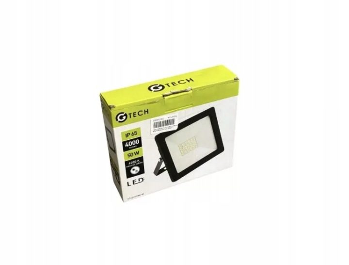 ПРОЖЕКТОР GTV G-TECH GT-GCX50W-40 LED 50W 4000lm 4000K IP65 ЧЕРНЫЙ, фото 2