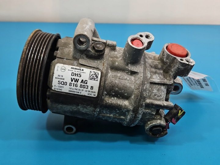 КОМПРЕССОР КОНДИЦИОНЕРА 5Q0816803B SKODA OCTAVIA III 2.0 TSI, фото 5